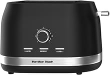 Hamilton Beach Ella 2 Slice Matte Black Toaster