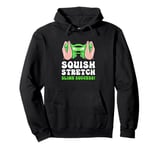 Funny Slime Green Squish Stretch Slime Success Slime Maker Pullover Hoodie