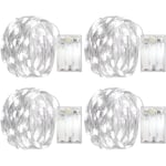 Missdong - Guirlande Lumineuse 5m 50 led - Guirlande Lumineuse a Pile Mini Led Intérieur Girlande de Lumière Decoration pour Chambre Noël Mariage