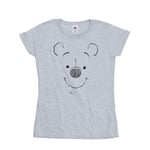 Disney - T-Shirt Winnie The Pooh Winnie The Pooh Face - Femme