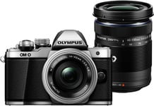 Kit Om-D E-M10 Mark Ii,Appareil Photo Micro 4/3 + Objectif Zoom M.Zuiko 14-42Mm Ez + Zoom M.Zuiko 40-150Mm,Argent