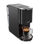 Princess Machine à café multi-capsules, pompe italienne 19 bars, réservoir d’eau 800 ml, compatibilité 4-en-1, 1450 W, compatible Nespresso® et Dolce Gusto®, sans BPA, pièces amovibles, 249454