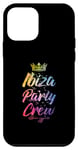 Coque pour iPhone 12 mini Ibiza Party Crew | Coloré