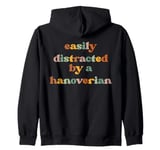 Easily Distracted By A Horse - Hanoverian Zip Hoodie