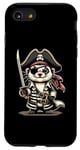 Coque pour iPhone SE (2020) / 7 / 8 Fête D'halloween Amusante De Furet De Pirate Pour Les