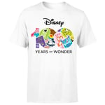 Disney 100 Years Of Disney Logo Men's T-Shirt - White - XS - White