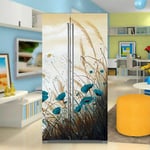 Two-door Fridge Stickers Self Adhesive Kitchen Wallpaper DIY Refrigerator Cover