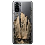 ERT GROUP Coque de téléphone Portable pour Xiaomi REDMI Note 10/ 10S Original et sous Licence Officielle Marvel Motif Groot 002 Parfaitement adapté à la Forme du téléphone Portable, partiel imprimé