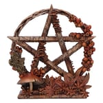 Nemesis Now Season of The Pentagram Figurine, Resin, Gold/Brown (Autumn), 16.5cm