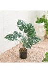 53cm Artificial Monstera Plant in Pot Decoration