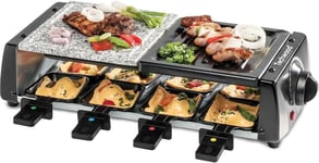 Raclette Grill - Pierre De Cuisson, Noir[XJD31322] - Petits appareils divers