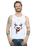 It Chapter 2 Men's Pennywise Poster Stare Vest White Medium