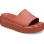 Crocs Brooklyn Slide Thermoplastic Women's Spice Slides