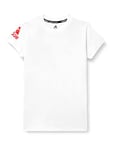 adidas Promote Tee T-Shirt Mixte Enfant, Écarlate de lumière Blanc, L