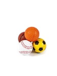 ZAMIBO Mini balles Mousse Sport x 4, diam. 3,5 cm