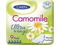 Cairn Carin_Antiseptic Ultra Wings Ultrathin Sanitary Pads With Wings Camomile 9Pcs