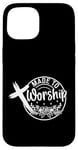 Coque pour iPhone 15 Made to Worship Christian Bible Scripture Psaume 95:1