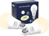 Boxlood Dawn Till Dusk Bulbs, 9W, 60W Equivalent, Outside Bulbs Automatic On Off