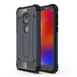 Motorola Moto E5 Play armor guard hybridfodral - Mörkblå