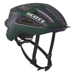 Scott Arx Plus Cykelhjälm Prism Green/Purple - Hjälmstorlek 55-59 cm