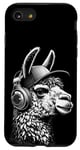 Coque pour iPhone SE (2020) / 7 / 8 Lama a Casque DJ équipement de Concert de Musique Audiophile