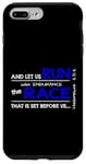 iPhone 7 Plus/8 Plus Hebrews 12:1 - RUN with endurance the RACE Bible Inspired Case