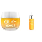 Bundle of Olay Vitamin C Face Moisturiser Day Cream SPF 30 50ml + Olay Vitamin C Serum 40ml