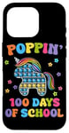 Coque pour iPhone 16 Pro La licorne des 100 jours d'école de Poppin'