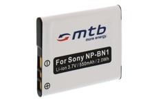 Batterie NP-BN1 pour Sony Cyber-Shot DSC-W570, W580, WX5, WX7, WX9, WX10, WX30