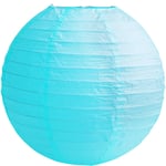 Time to Sparkle 22"/55cm OCEAN BLUE Round Paper Lantern Lamp Shade Wedding Party