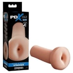 Pump and Dump Stroker Soft Life Like Tight Anal Real Feel Masturbator Sex Toy