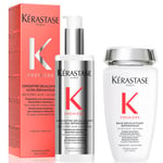 Kérastase Première Decalcifying Repairing Pre-Shampoo and Shampoo for Damaged Hair with Pure Citric Acid and Glycine