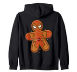 Marvel Deadpool + Wolverine Holiday Matching Gingerbread Man Zip Hoodie