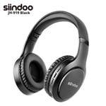 Black Siindoo Sans Fil Bluetooth Casque JH-919 Pliable Stéréo Écouteurs Super Basse Réduction Du Bruit Micro Casque Pour Iphone TV PC ""Nipseyteko