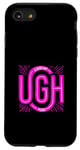 Coque pour iPhone SE (2020) / 7 / 8 Rose UGH! Mood Pink Color Graphic