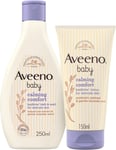 Aveeno Baby, Calming Comfort Bedtime Set - Bath and Wash 400 ml (Pack of 1) 