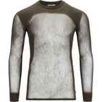 Aclima Mens WoolNet Crew Neck Shirt (Grön (TARMAC) XXX-large)