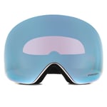 Oakley Unisex Ski Goggles Flight Deck OO7050-91 Matte White Prizm Snow Sapphire Iridium - One Size