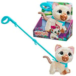 FurReal Friends Walkalots Grands Marcheurs, Chaton à Promener avec Sons et réactions, Jouet interactif pour Filles et garçons, F8132ES0, Multicolore