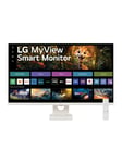 32" LG MyView 32SR73U-W - Smart Monitor - 3840 x 2160 (UHD / 4K) - VA - USB-C