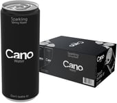 Cano Water Sparkling Water Multipack (24 x 330ml), Ringpull Lids, Water Multipa