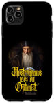 iPhone 11 Pro Max Nostradamus with Crystal Ball Statement About Nostradamus Case