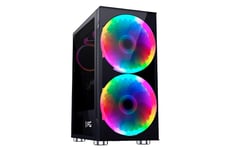 Fcomputer Intel i5/RTX4060Ti Gaming Dator - Intel i5 12400F - 32GB DDR5 - Nvidia RTX 4060 Ti 8GB - 1TB SSD M.2 - Utan Windows