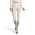 Falke Wool-Tech 3/4 Tights - Collant thermique femme Off White S