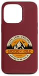 iPhone 13 Pro Jackson Hole Wyoming Adventure USA Vintage Style Design Case