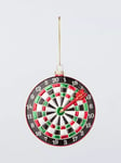 John Lewis Dart Board Bauble