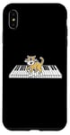 iPhone XS Max Piano Cat Kitten Pianist Keyboard Player Case