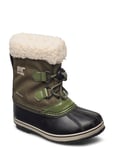 Childrens Yoot Pac Nylon Wp Green Sorel