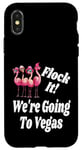 Coque pour iPhone X/XS Flock It We're Going To Vegas Girlfriend Getaway Matching