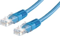 Secomp Utp-Patchkabel, Cat 6 (Klass E), Blå, 0,5 M